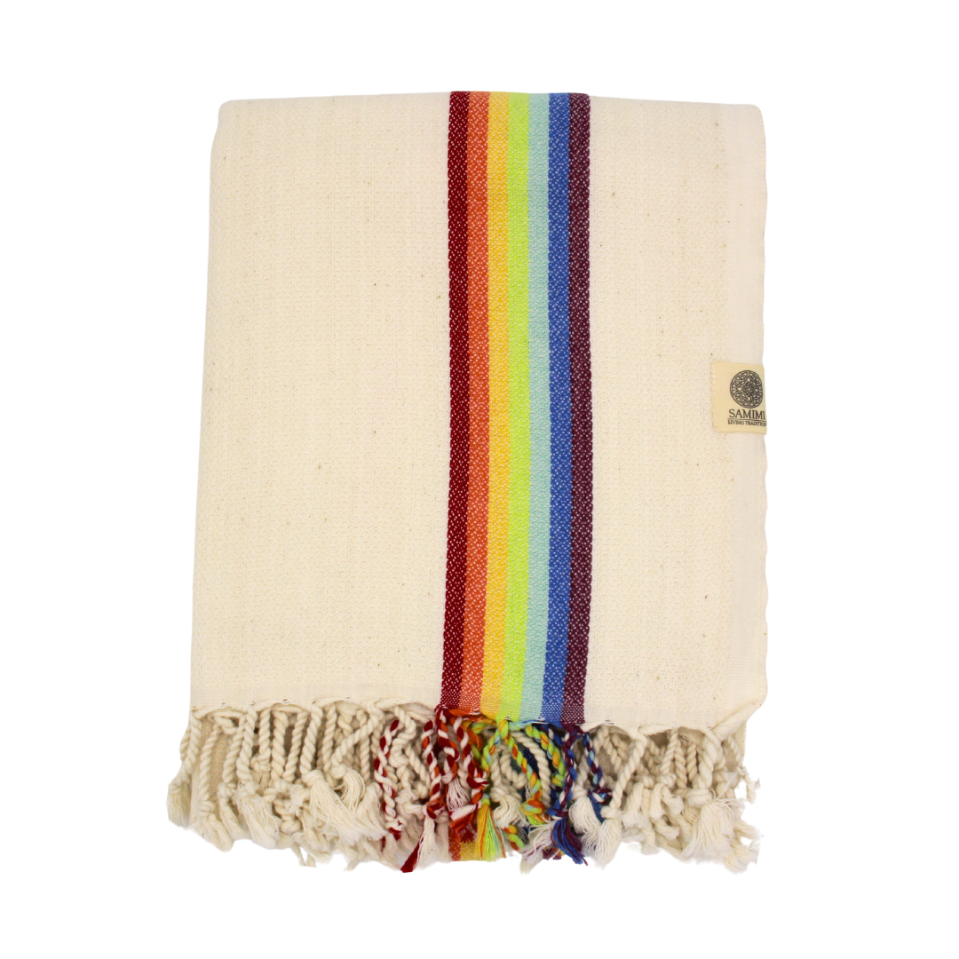 SAMIMI Bambou Rainbow hamam kylpypyyhe 100x180 cm