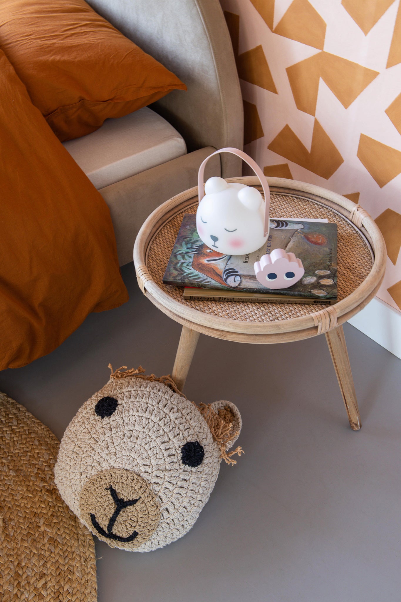 KidsDepot sivupöytä Mylla - luonnonväri