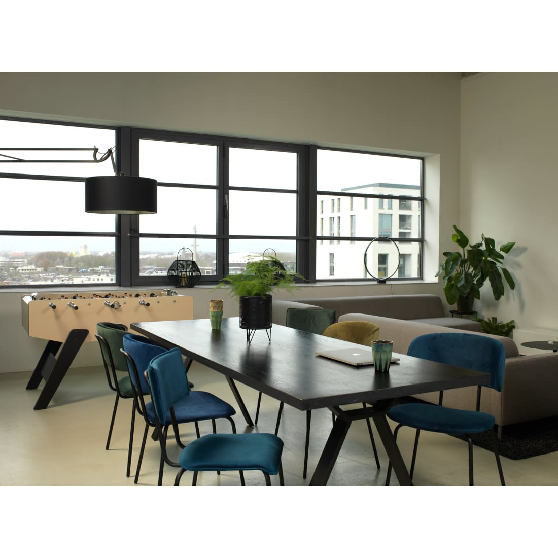 Workliving Ruokatuoli Bo RS - Society Bouclé Petrooli