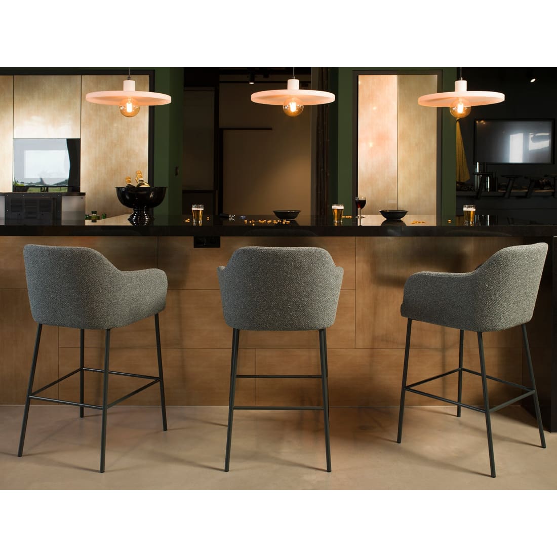 Workliving LoLa - Baarituoli 78 cm - Yhdisteltävissä
