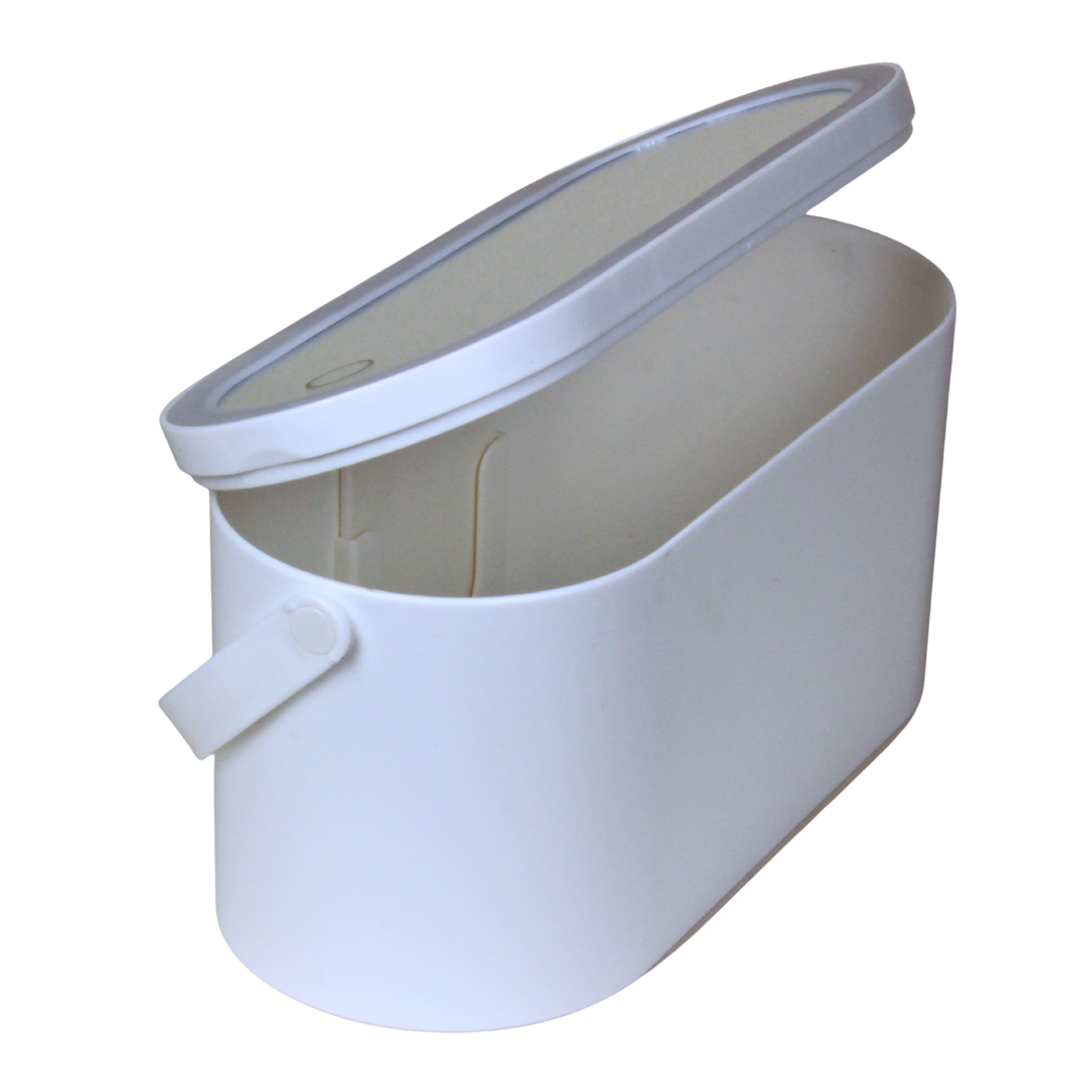 VERK GROUP Meikkilaatikko peilillä ja LED-valolla