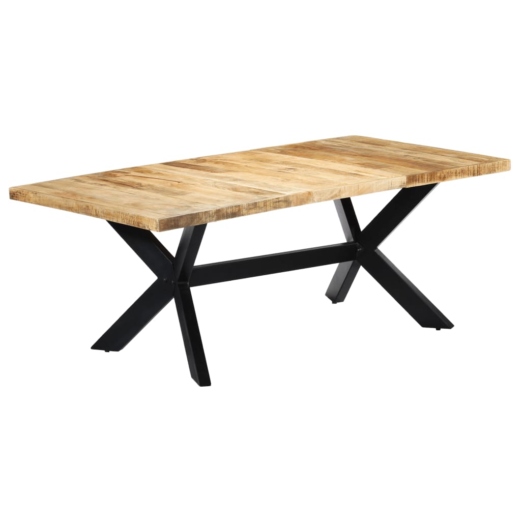 Ruokapöytä mangopuu 200x100x75