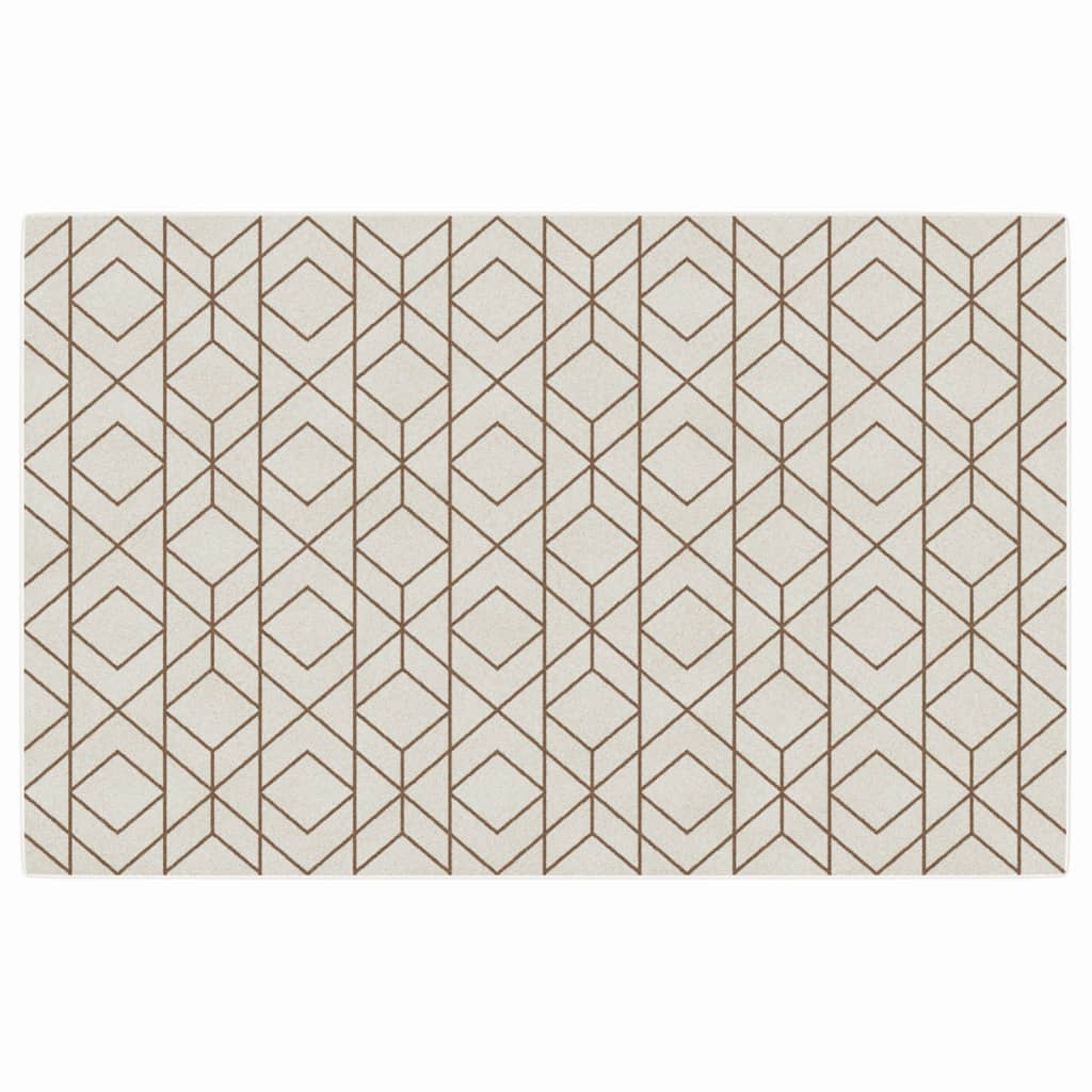 Sisä-/ulkomatto lyhyt nukka monivärinen 190x300 cm liukumaton