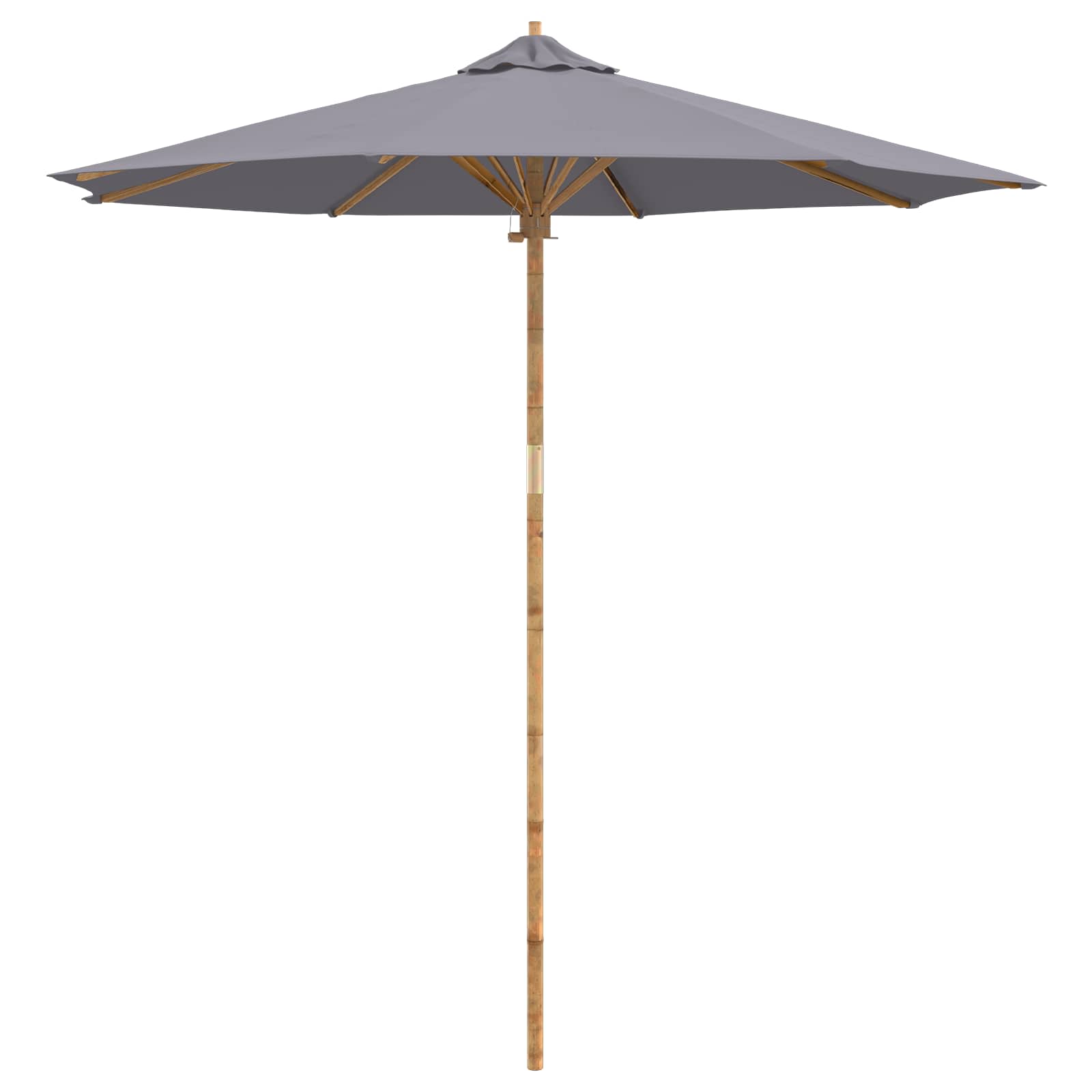 Puutarhavarjo Tumma harmaa Ø 270 x 260 cm Bambu