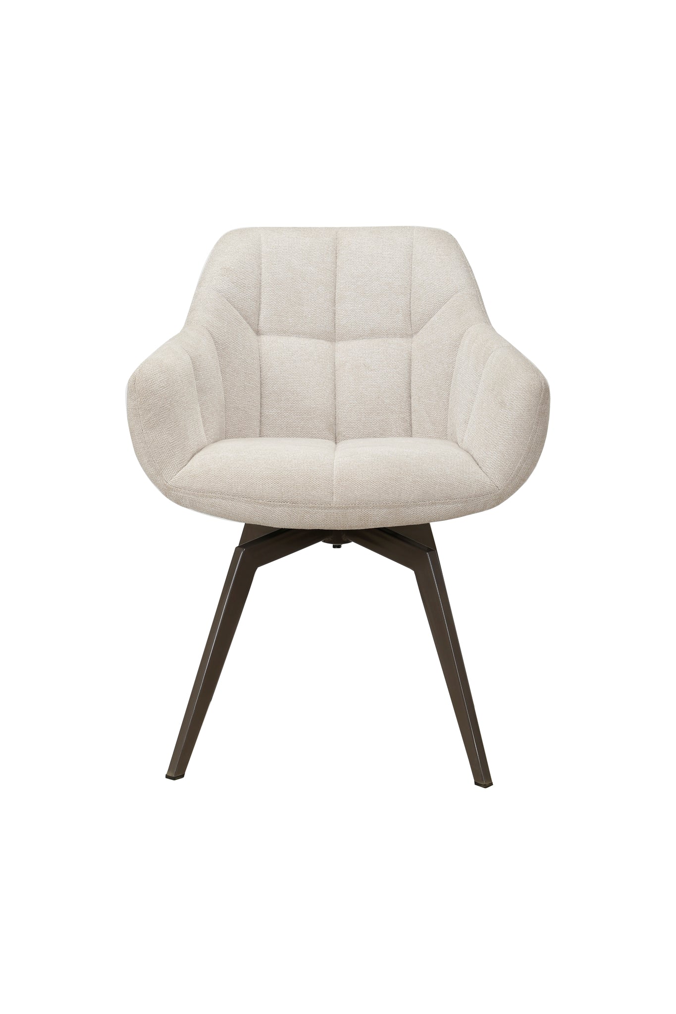Ruokatuolisetti offwhite, kääntyvällä toiminnolla (2 kpl)