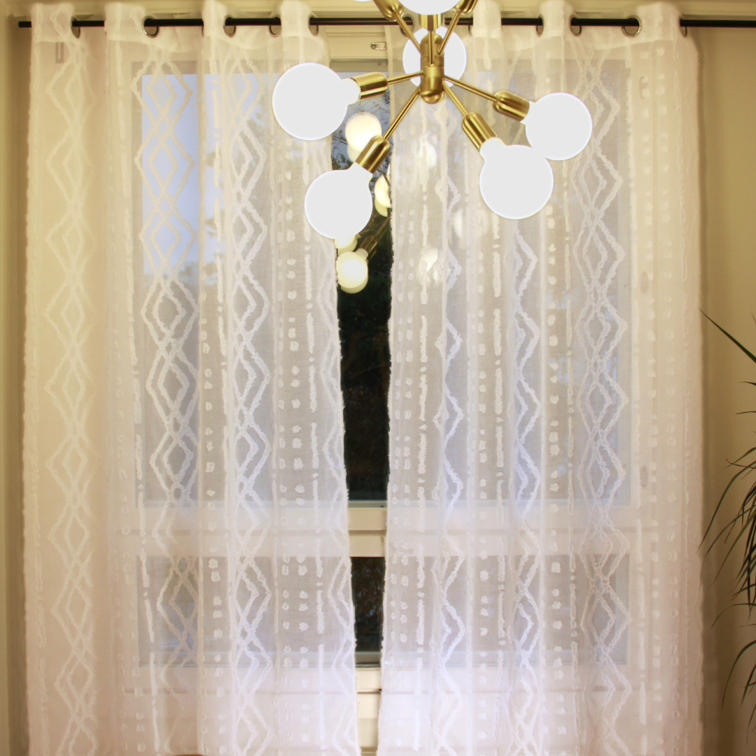 ATMOSPHERA Sama kuvioitu verho 140x240 cm