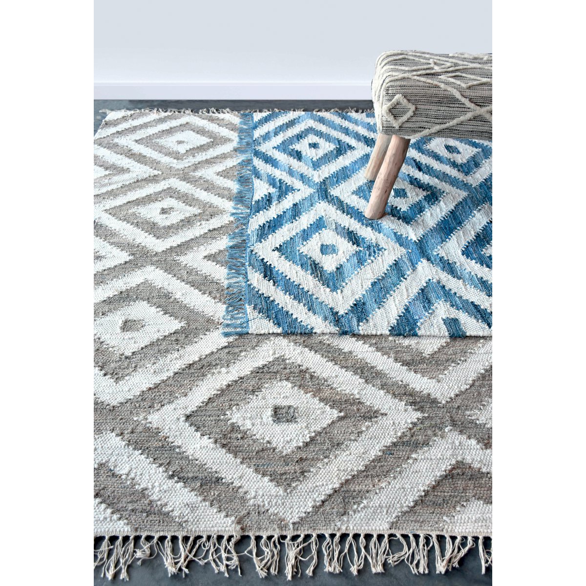 Matto 160 x 230 - SORAYA BLEU