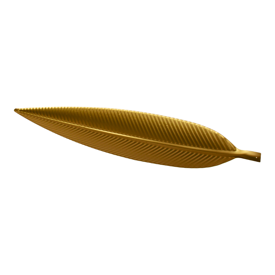 HOME DECO FACTORY Lehti metallitarjotin