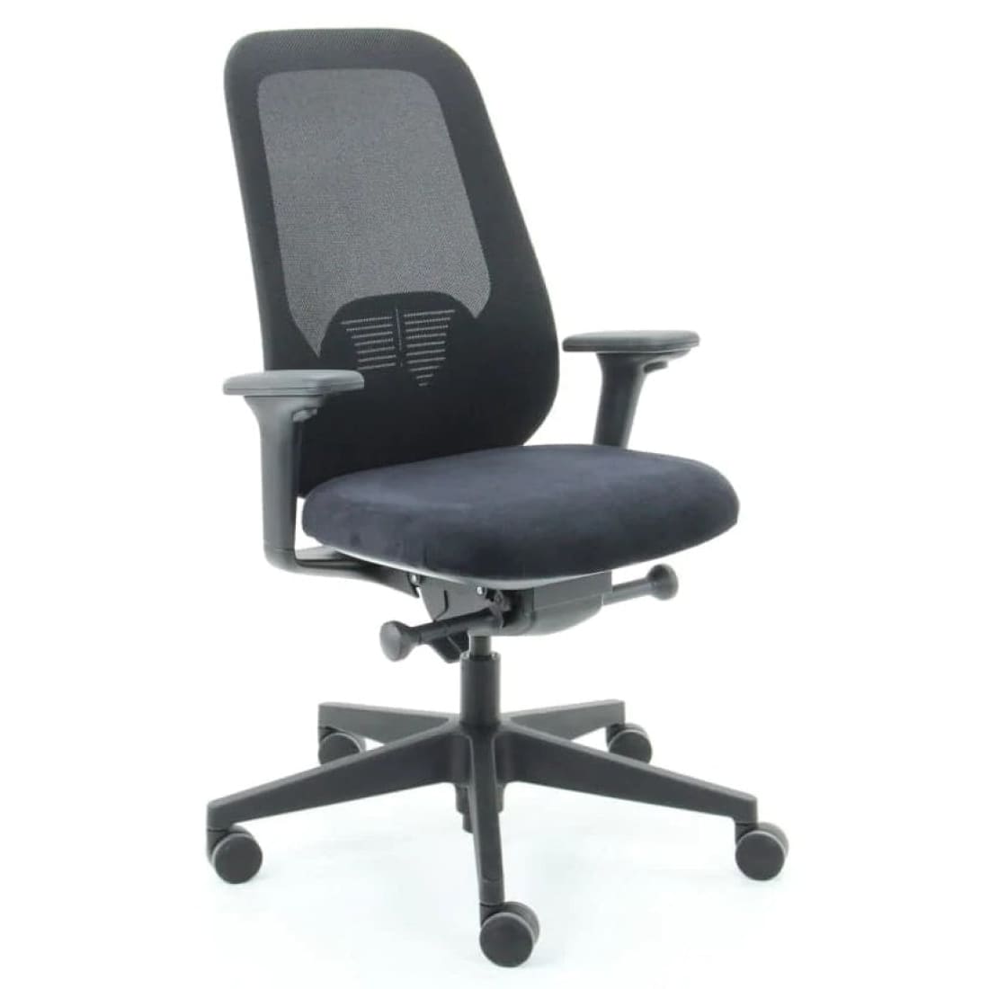 Workliving Nora Verkko Musta Regain - Toimistotuoli, ergonominen muotoilu, NEN1335