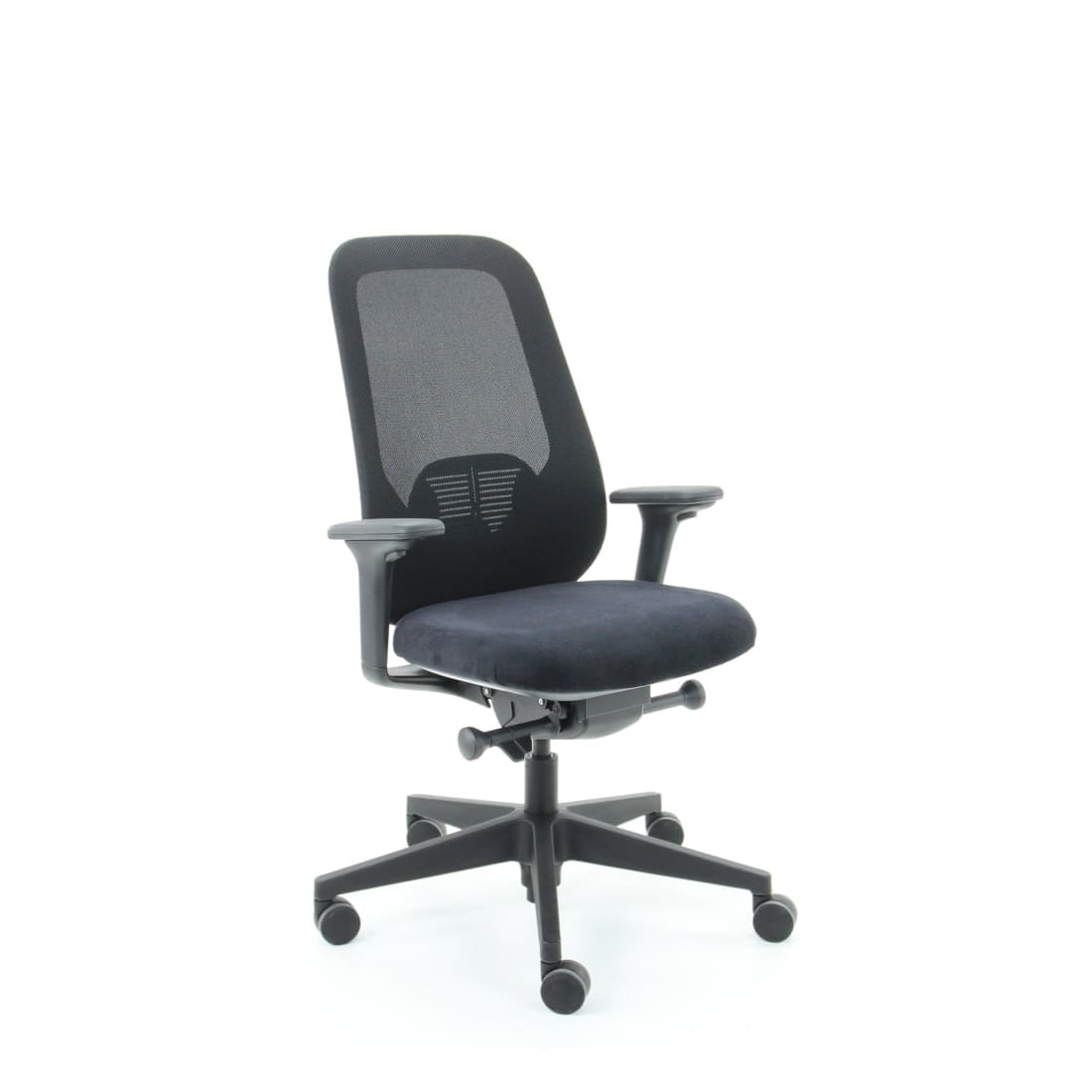 Workliving Nora Verkko Musta Regain - Toimistotuoli, ergonominen muotoilu, NEN1335
