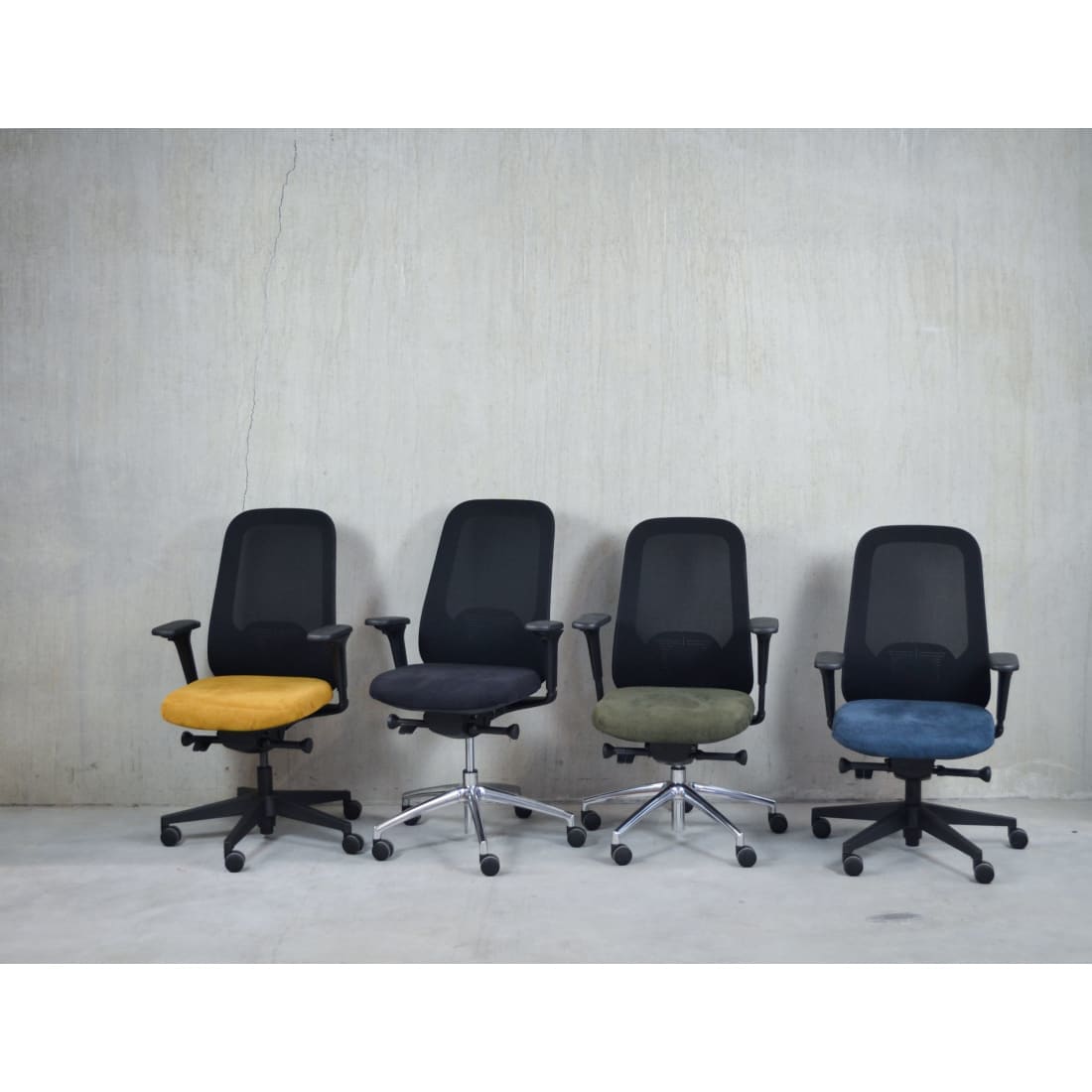 Workliving Nora Verkko Musta Regain - Toimistotuoli, ergonominen muotoilu, NEN1335