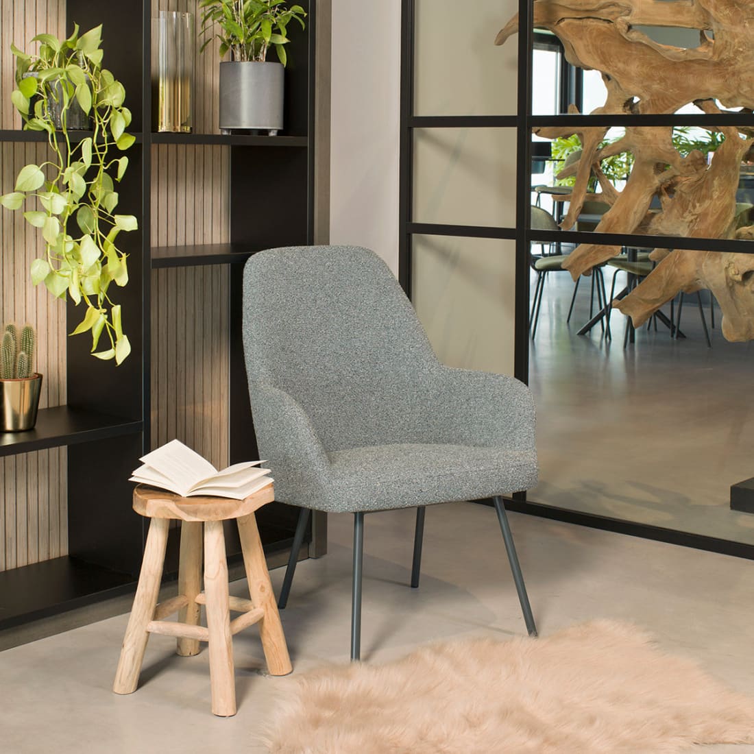 Workliving LoLa - nelijalkainen lounge-nojatuoli - yhdistä ja sovita