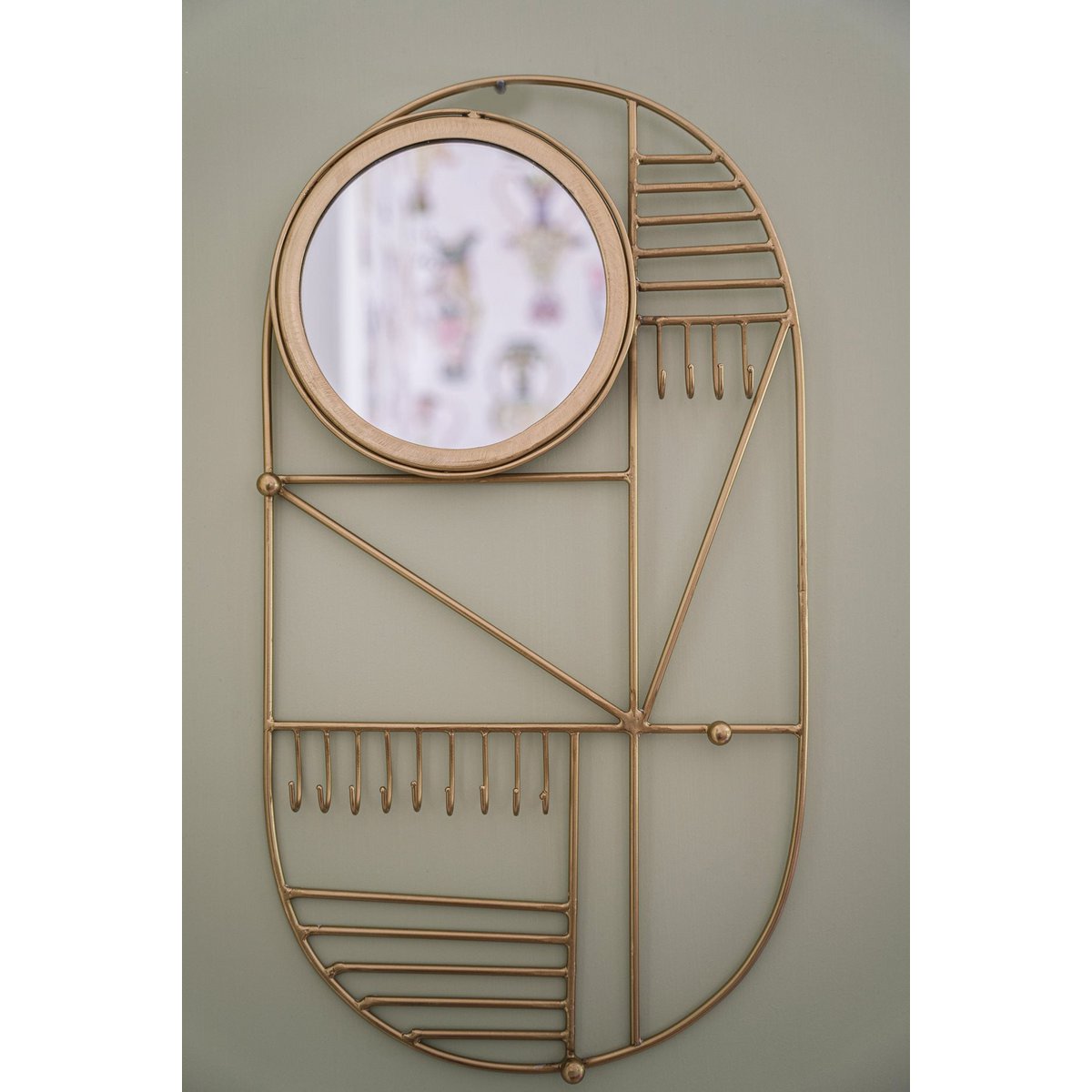 Seinäteline / Peili - DO I LOOK PRETTY WALL HANGER