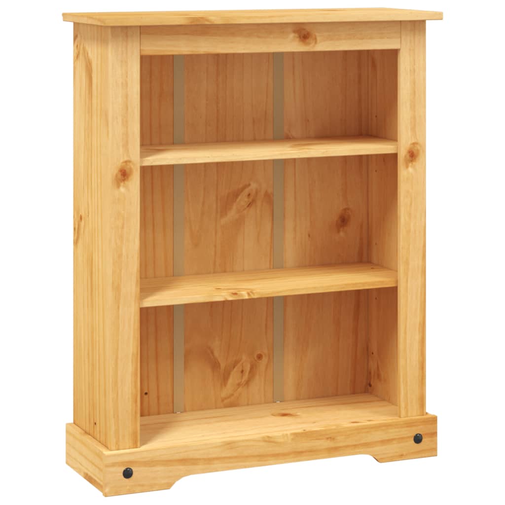 Kirjahylly 3-Tasoa Meksikon Mänty Corona Range 81X29X100 Cm Ruskea
