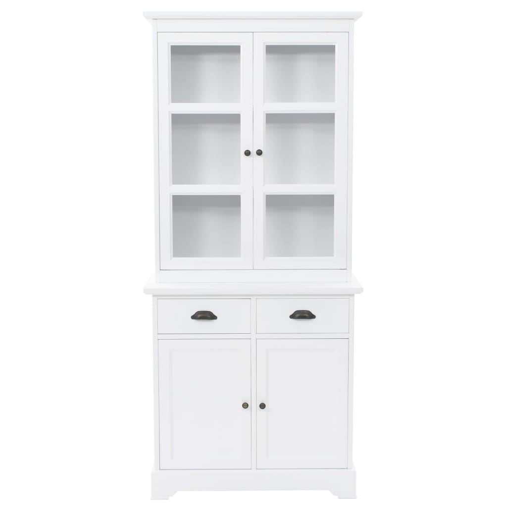 Senkki 4 ovella MDF ja mänty 80x40x180 cm
