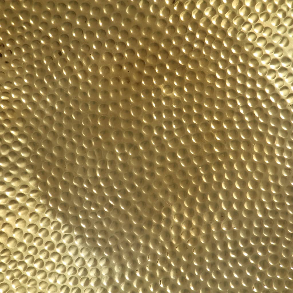 Sohvapöytä vasaroitu alumiini 70x30 cm messinki