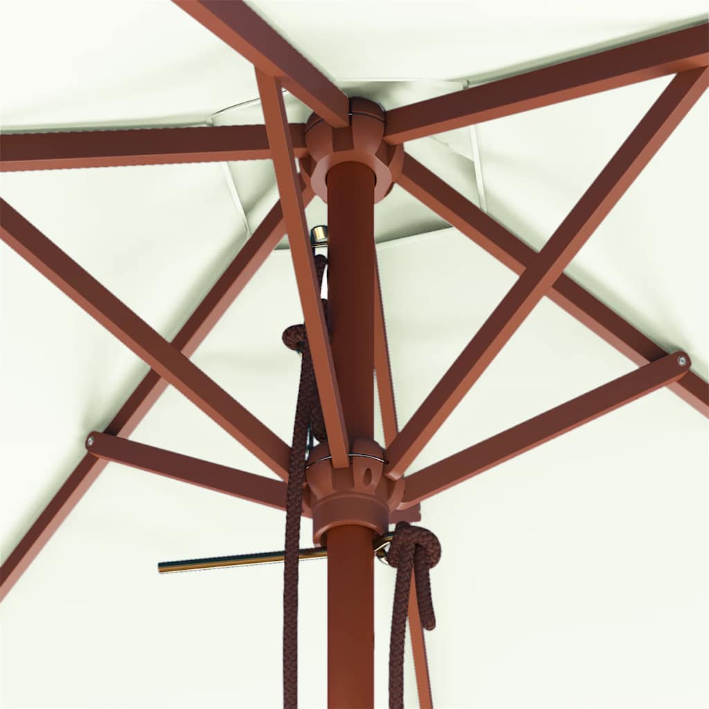 Aurinkovarjo puurunko 150x200 cm hiekka