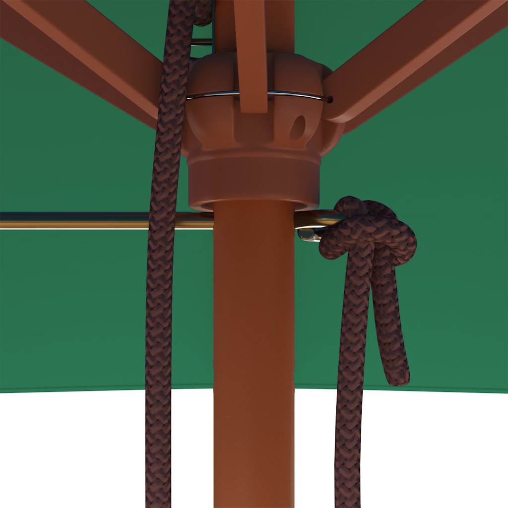 Aurinkovarjo puurunko 150x200 cm vihreä