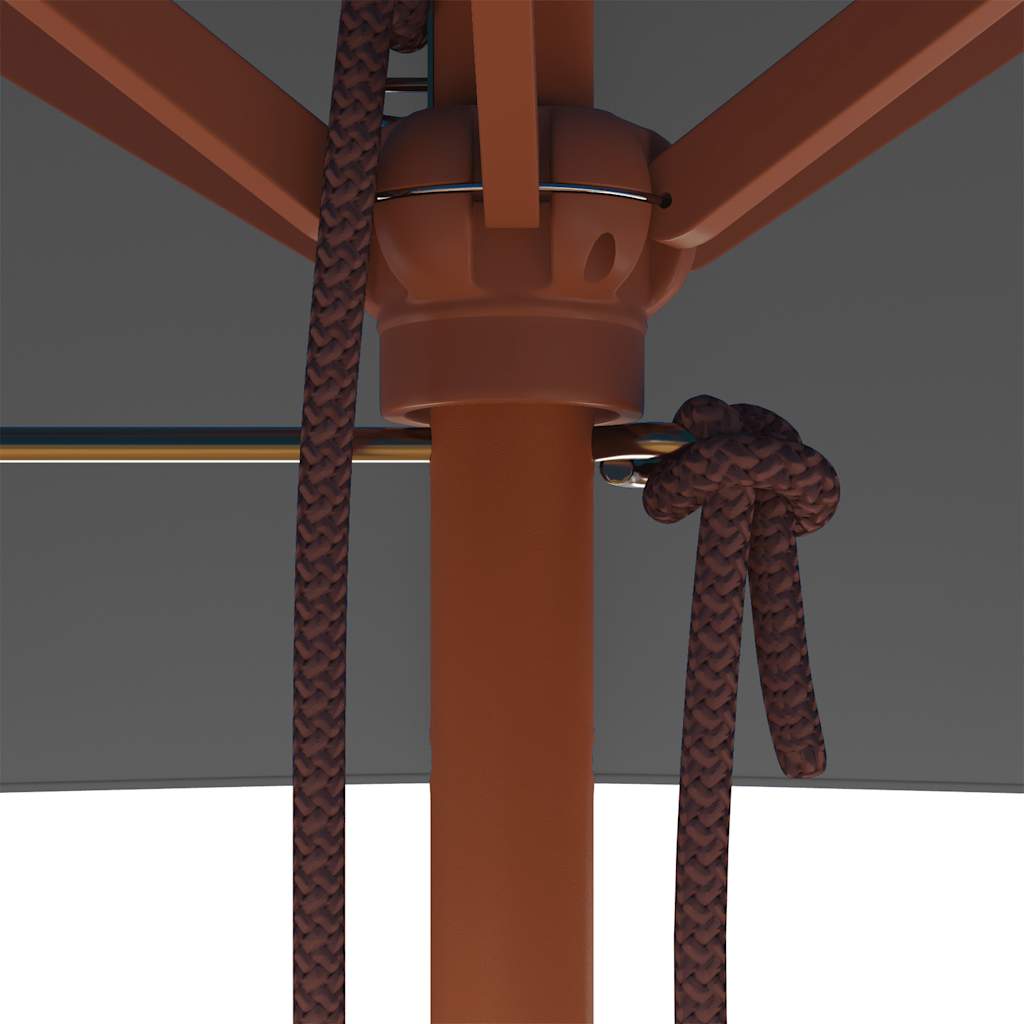 Aurinkovarjo puurunko 150x200 cm antrasiitti