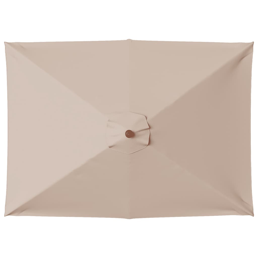 Aurinkovarjo puurunko 150x200 cm ruskeanharmaa