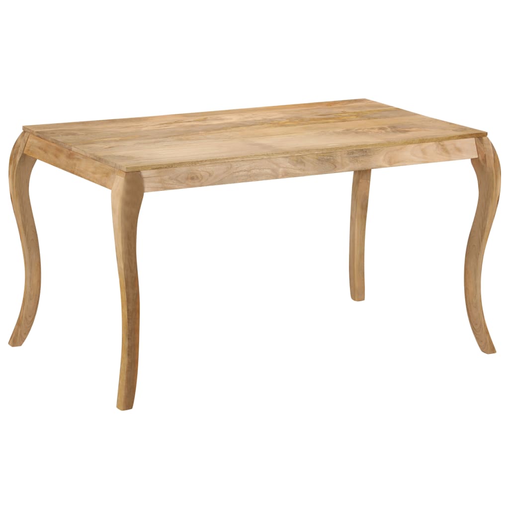 Ruokapöytä 135 x 75 x 76 cm mangopuu