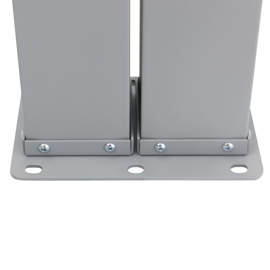 Sisäänvedettävä sivumarkiisi musta 160x600 cm