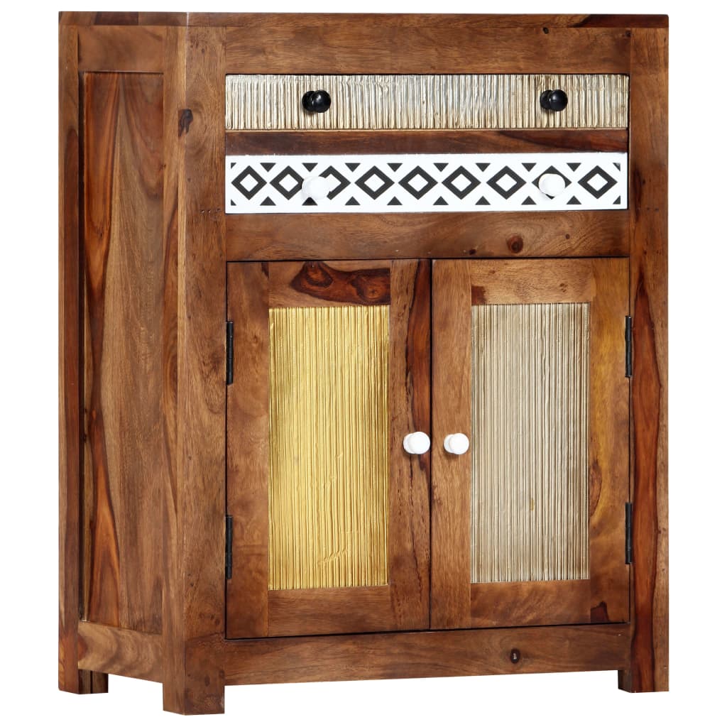 Senkki 60x30x75 cm täysi akaasiapuu