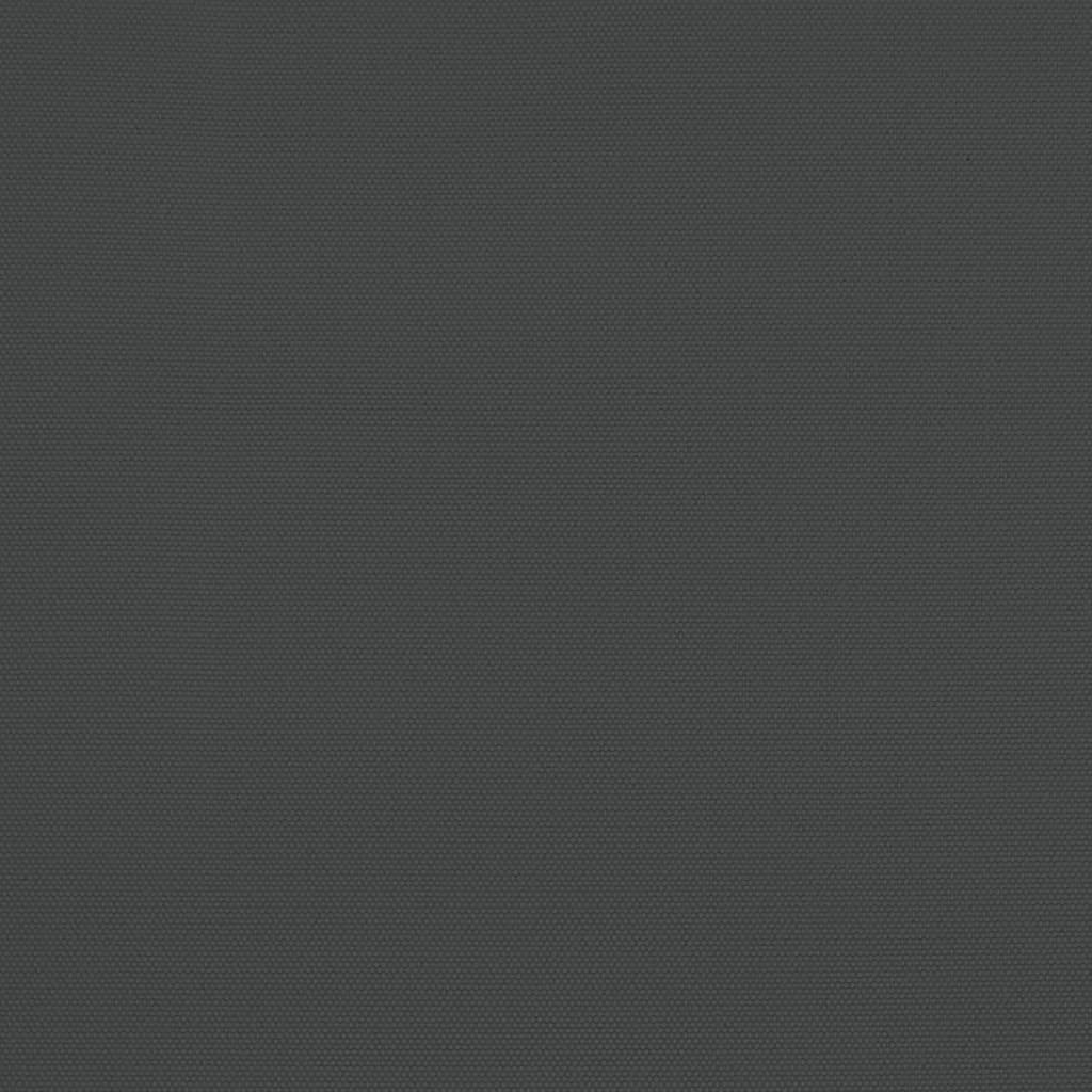 Aurinkovarjo alumiinitolpalla 180x110 cm antrasiitti