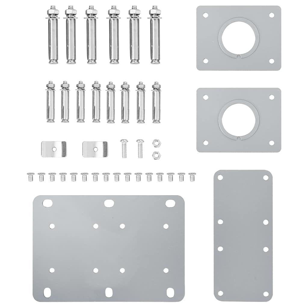 Sisäänvedettävä sivumarkiisi 140x600 cm ruskea