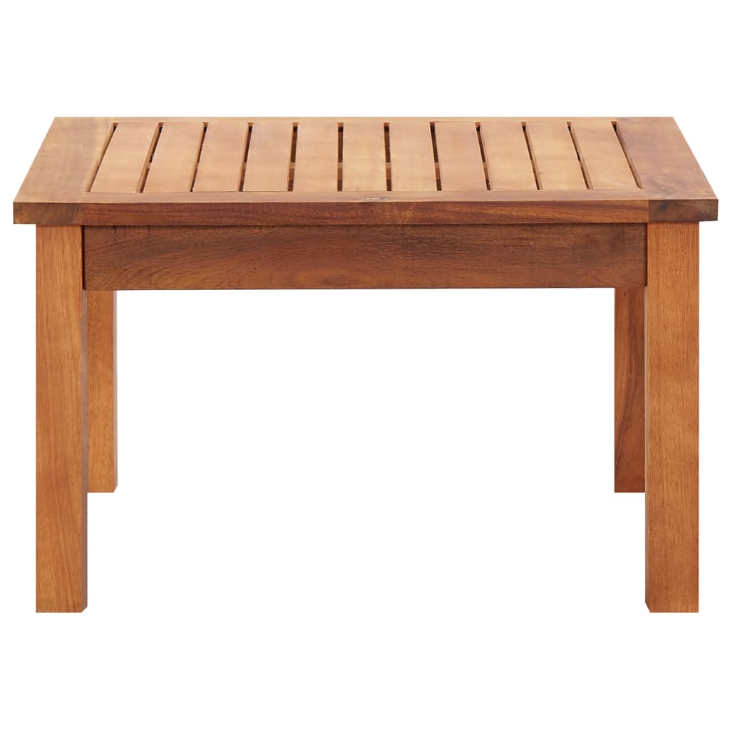Puutarhan sohvapöytä 60x60x36 cm täysi akaasiapuu