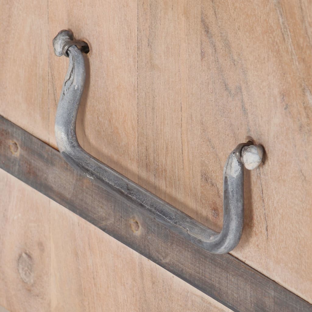 Arkku 90x40x40 cm täysi akaasiapuu