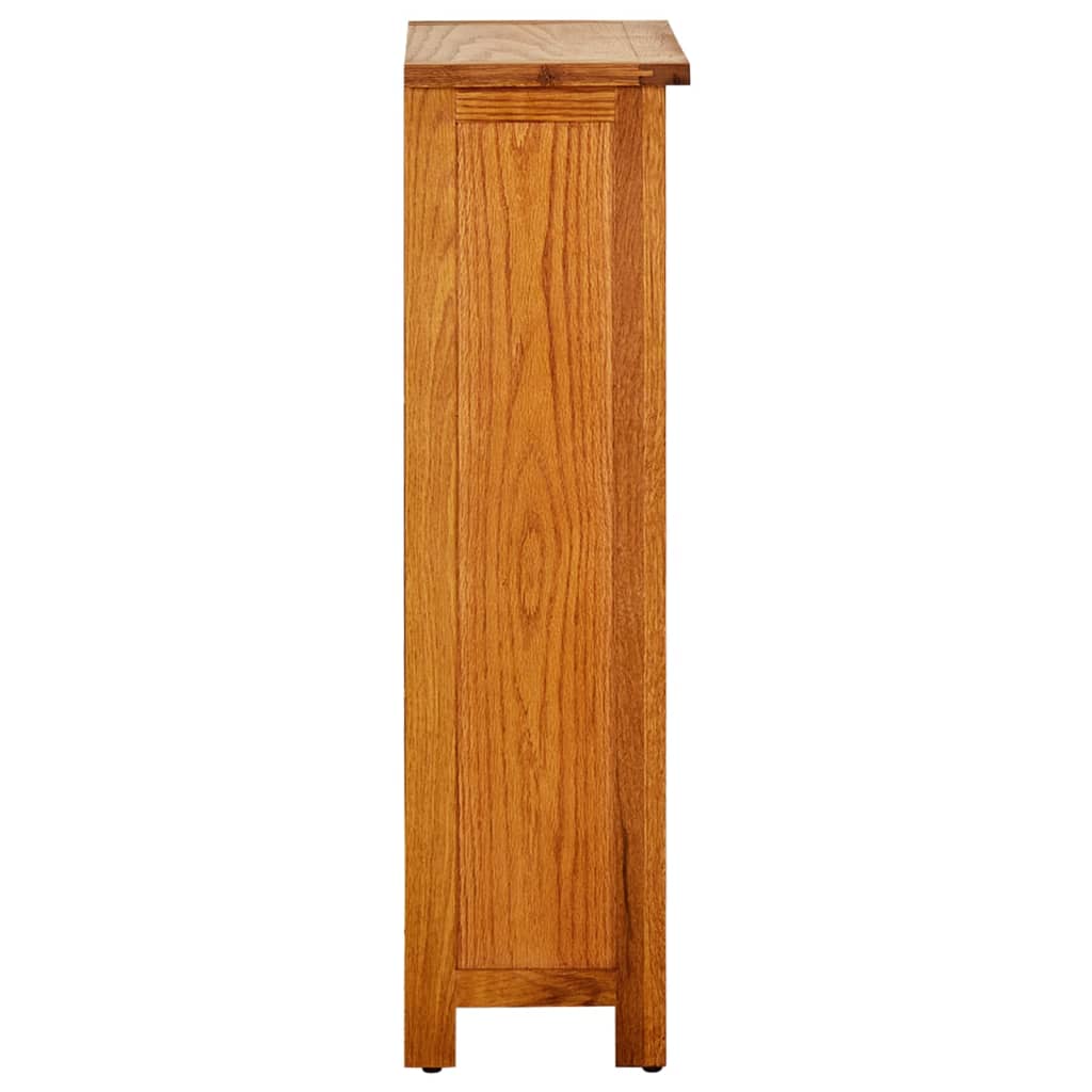Kirjahylly 45X22,5X82 Cm Täysi Tammi 45 x 22.5 x 82 cm 1