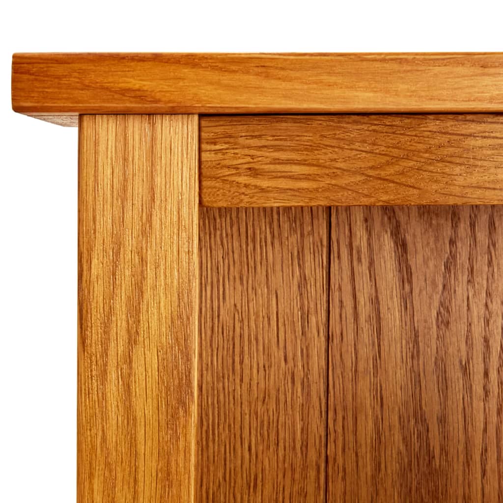 Kirjahylly 45X22,5X82 Cm Täysi Tammi 45 x 22.5 x 82 cm 1