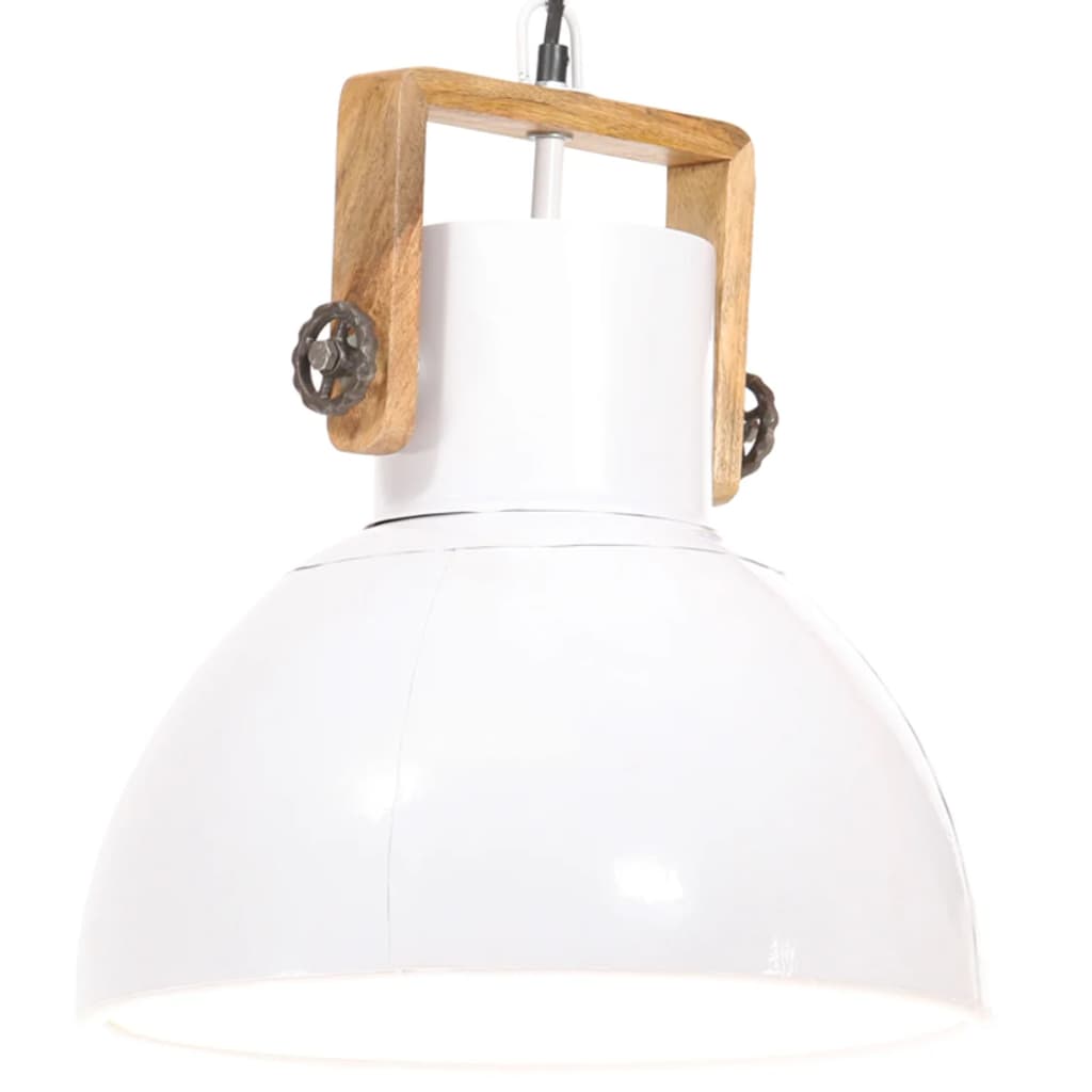 Teollistyylinen Riippuvalaisin 25 W Valkoinen Pyöreä 40 Cm E27