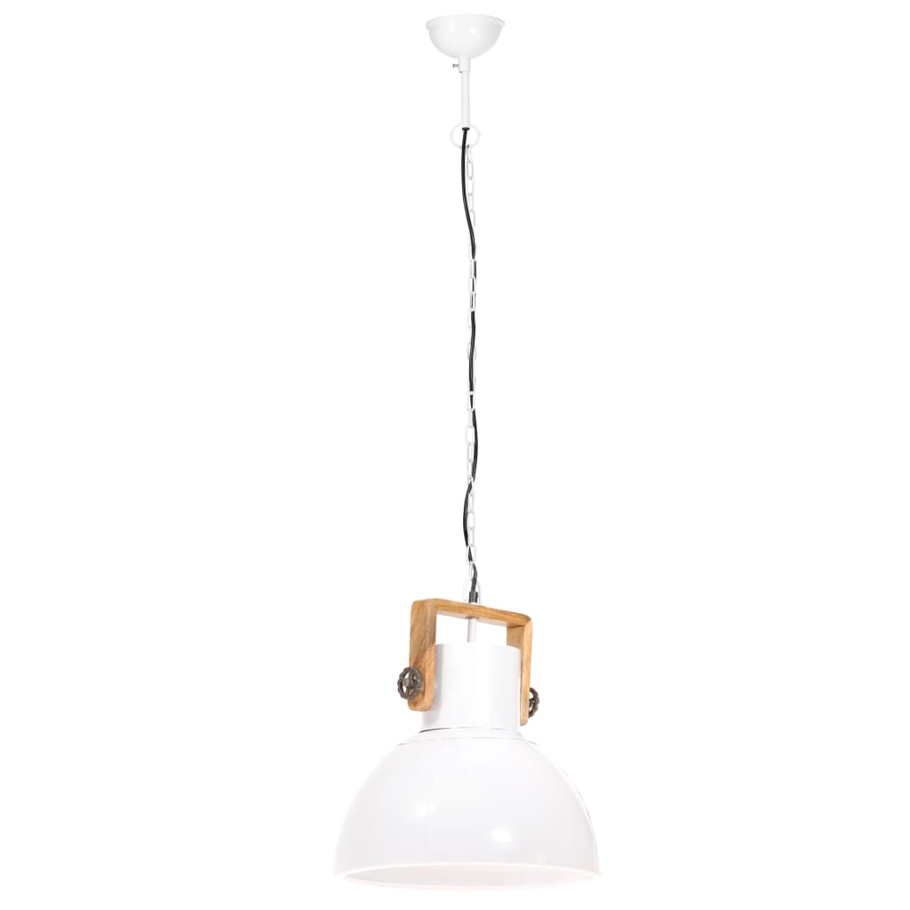 Teollistyylinen Riippuvalaisin 25 W Valkoinen Pyöreä 40 Cm E27