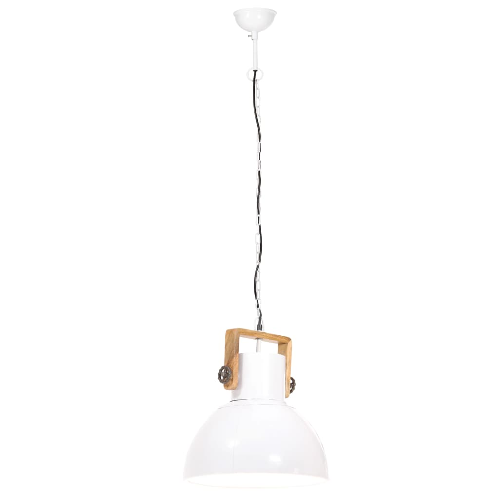 Teollistyylinen Riippuvalaisin 25 W Valkoinen Pyöreä 40 Cm E27