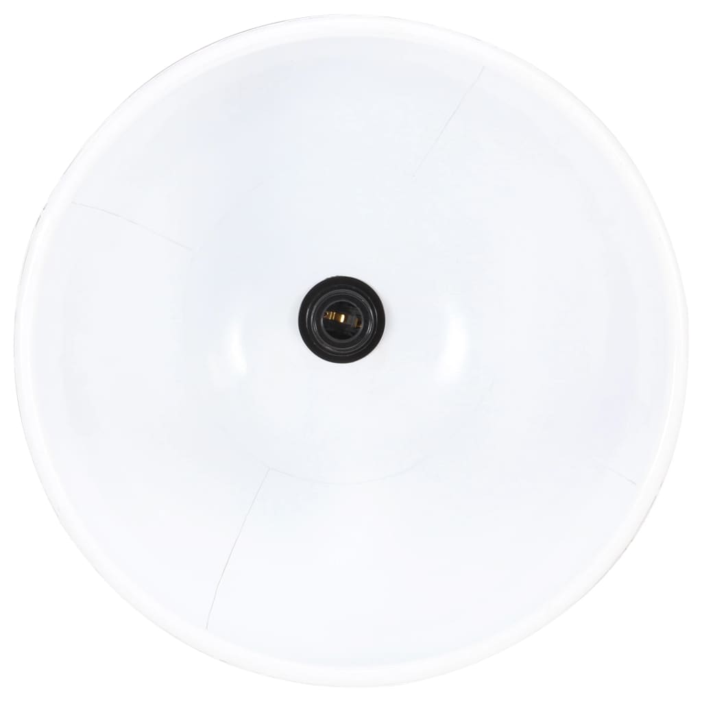 Teollistyylinen Riippuvalaisin 25 W Valkoinen Pyöreä 40 Cm E27