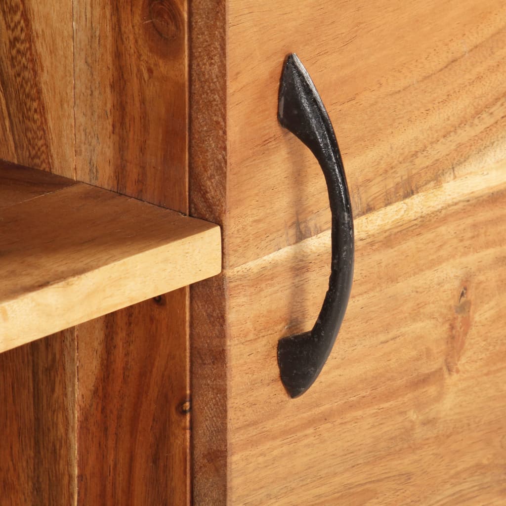 Senkki 116x30x66 cm täysi akaasiapuu