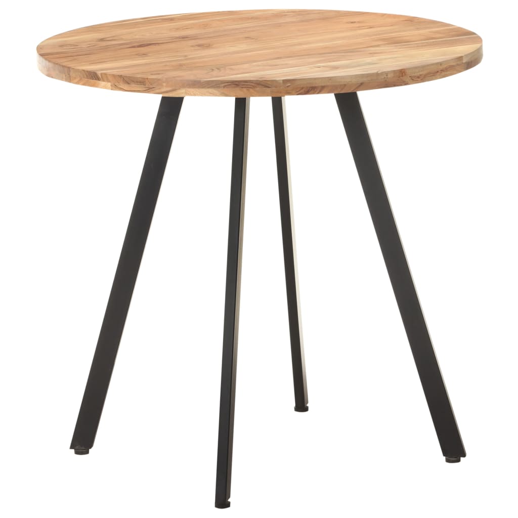 Ruokapöytä 80 cm täysi akaasiapuu