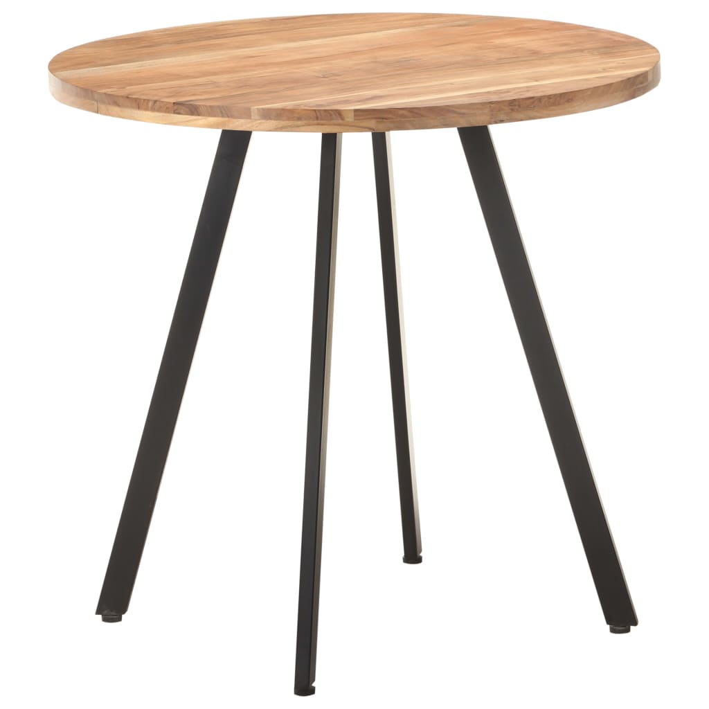 Ruokapöytä 80 cm täysi akaasiapuu