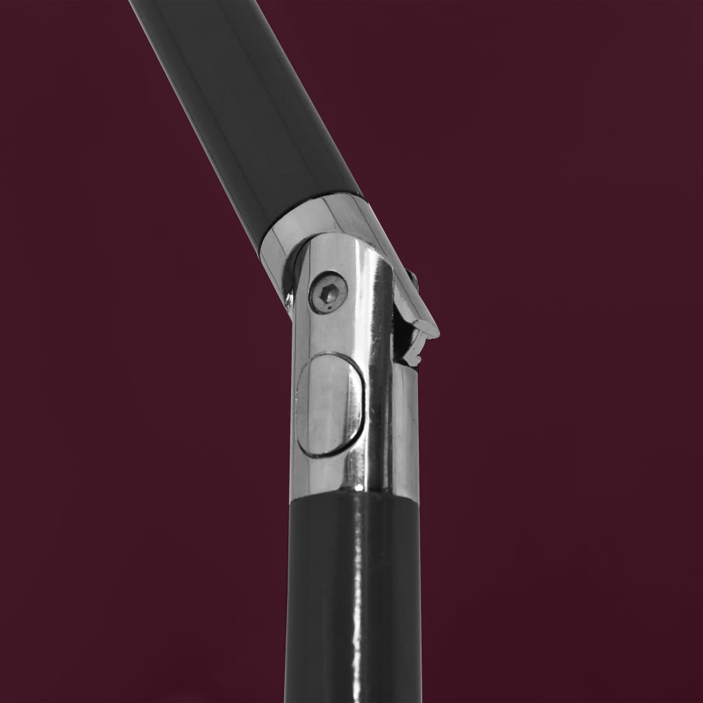 Ranta-aurinkovarjo viininpunainen 200x125 cm