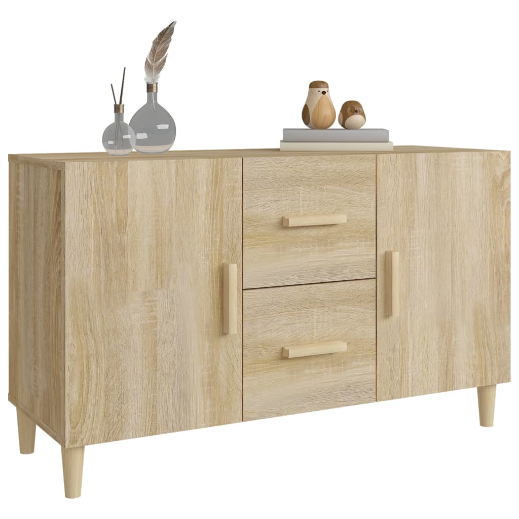 Senkki Sonoma-Tammi 100X36X60 Cm Tekninen Puu Sonoma tammi