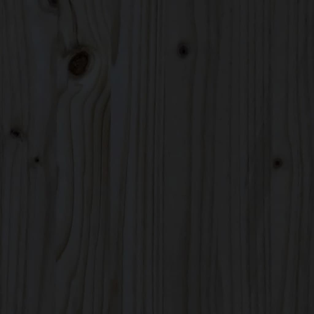 Senkki Musta 100X40X72 Cm Täysi Mänty 100 x 40 x 72 cm