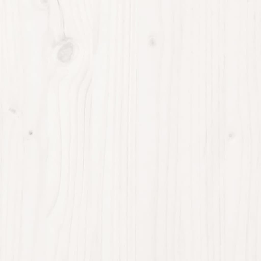 Työpöytä Valkoinen 110X50X93 Cm Täysi Mänty