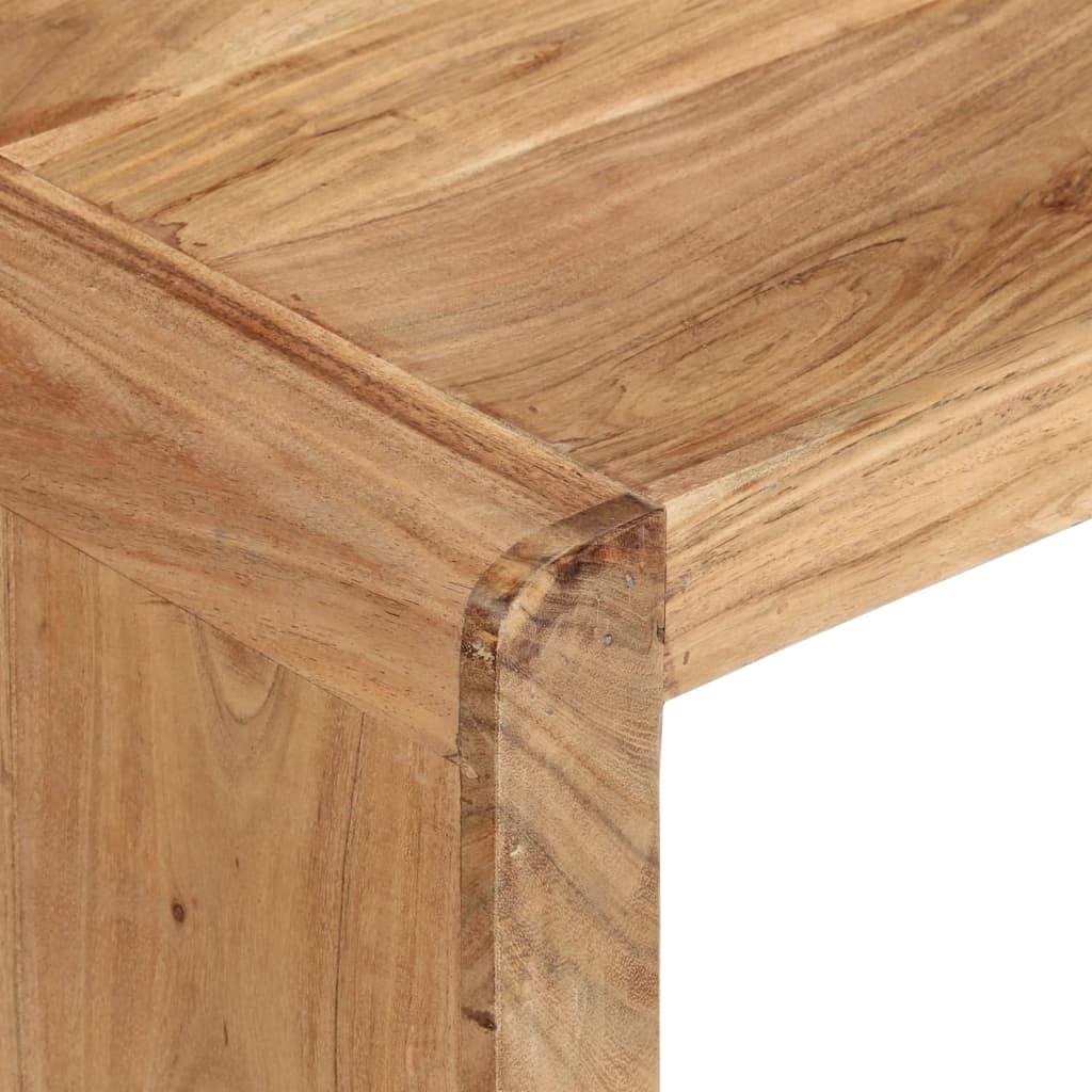 Sohvapöytä 110x55x35 cm täysi akasiapuu