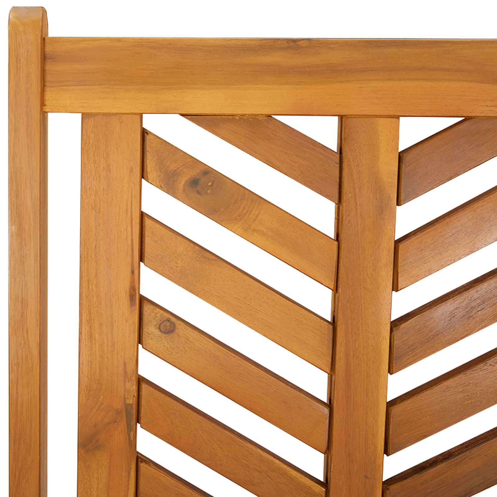 Puutarhan Tuoli 4 pcs Ruskea 57 x 72 x 109 cm Tiheä akasiapuu