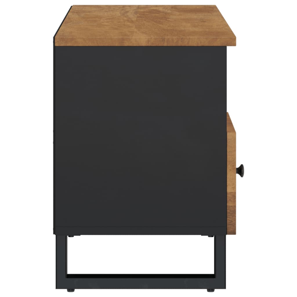 Tv-Taso 100X33X46 Cm Täysi Mangopuu Ja Tekninen Puu Hunajanruskea