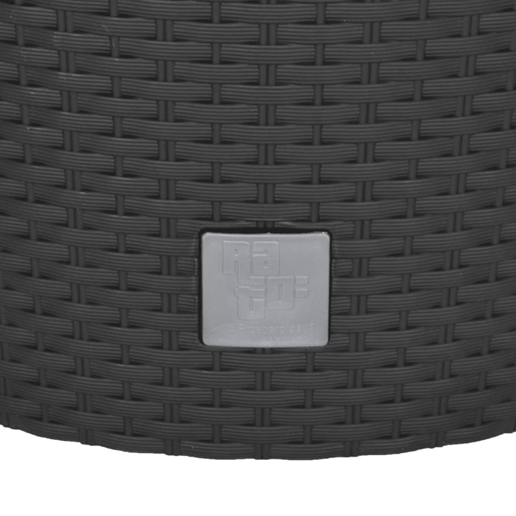 Kukkalaatikko irrotettava sisus antras. 15/15,3 l PP rottinki