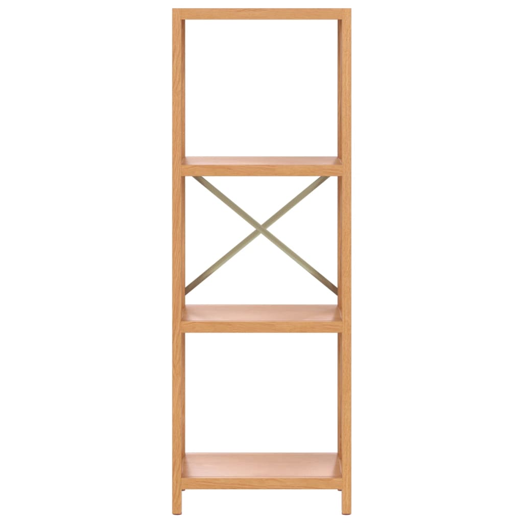 Hylly 4 kerrosta 40x30x112 cm täystammi