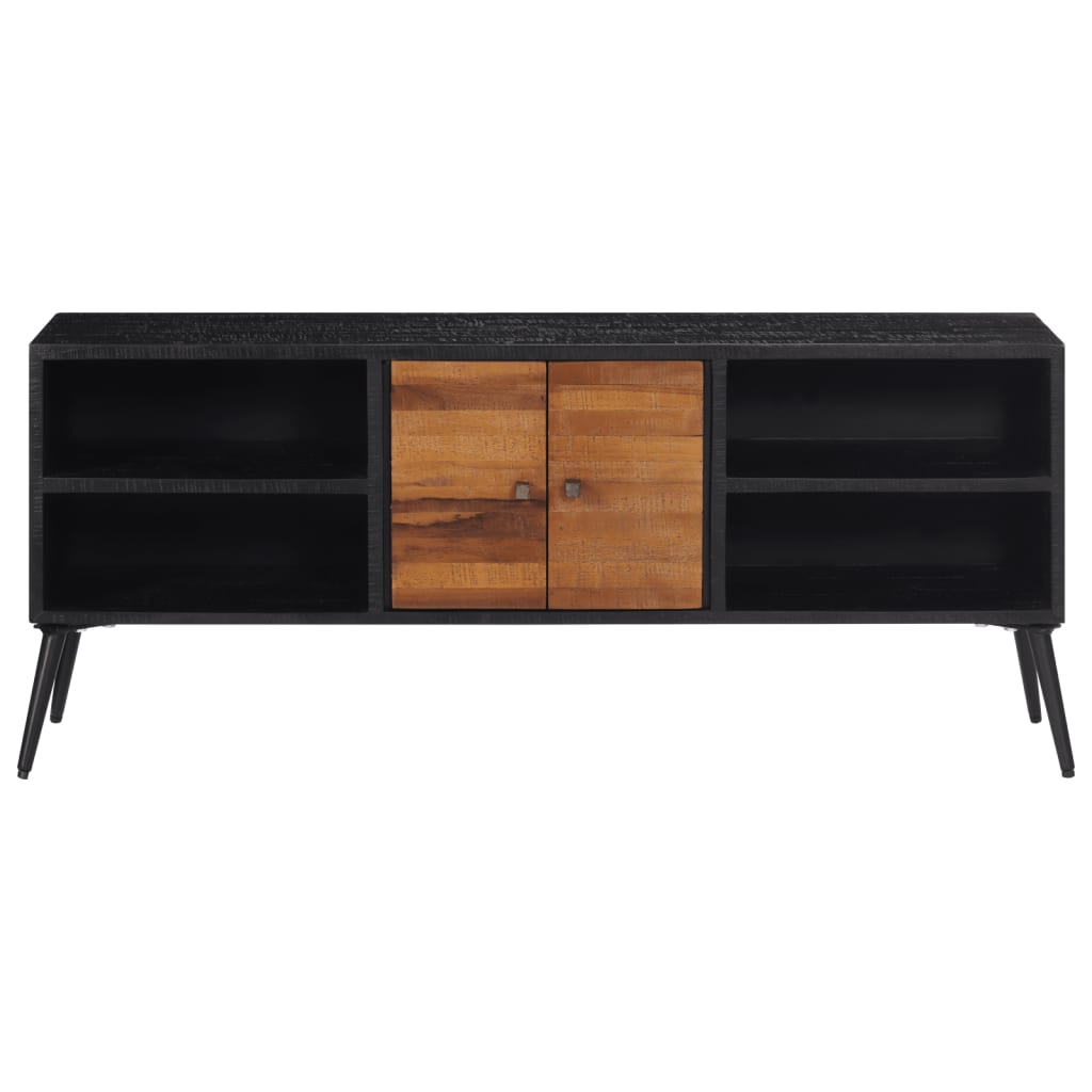 TV-taso 112x31x45 cm kierrätetty täystiikki